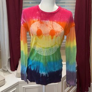 Tie dye long sleeve tee shirt Sz Medium